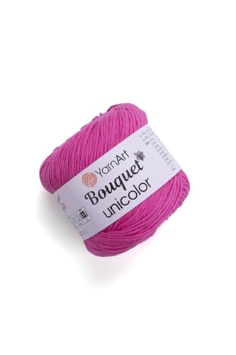 EL Örgü İpi, Yarnart Bouquet Unıcolor - — Fuşya-3216