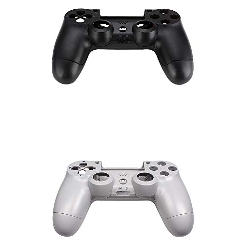 Varadyle Replacement Housing Shell Case Cover Protective for PS4 Game Controller Repair Parts Renovation-White - Image 4