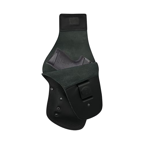 Urban Carry LockLeather G3 Lieutenant Holster for Smith and Wesson M&P (40c / 40c CT / 9c / 9c CT/Compact) | Secure & Comfortable Leather/Polymer Hybrid Design for Optimal Concealment