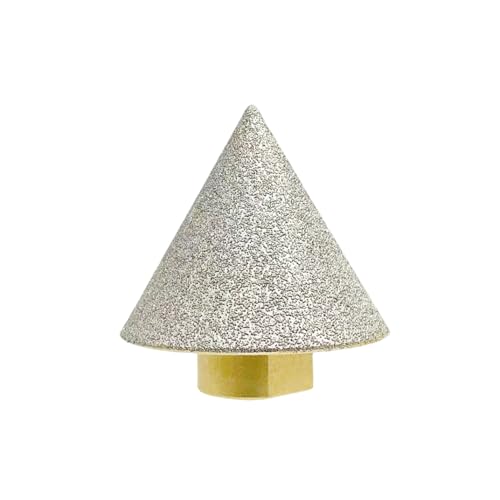 M14 Diamond Chamfer Bits Dia35-50mm Milling Tile Cutter Marble Concrete Hole Saw Masonry Drilling Crowns Construction Job Tools(1pcs-48mm)