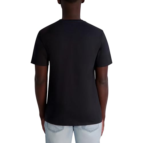 KARL LAGERFELD Men's Short Sleeve Crewneck Karl Paris Graphic Design T-Shirt4