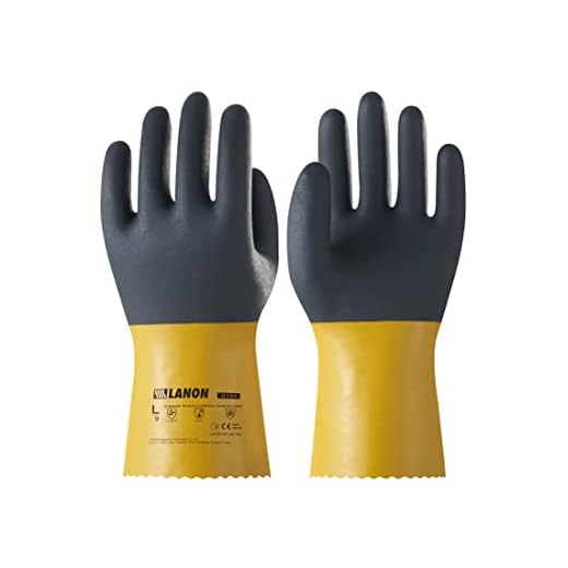 How many pressure washers does it take to fly Heavy-Duty PVC Chemical Resistant Gloves