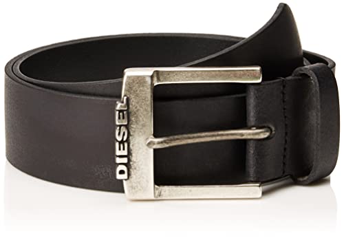 Diesel Herren B-ABC Belt Gürtel, Schwarz, 90