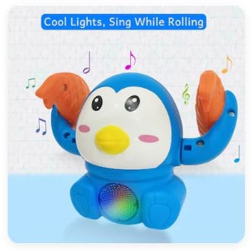 Braintastic Intelligent Robot Learning Machine Dancing Toy with Lights & Music for Kid (Dancing Penguin Toy) 4
