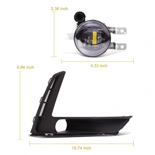Faro antiniebla LED con interruptor integrado para CR-V 2023-2024 6