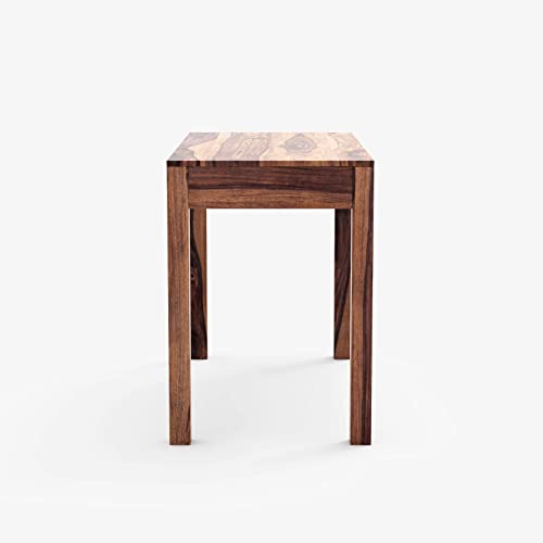 Image of Sheesham Wood Writing Computer & Study Table for Home and Office Furniture (Warm Chestnut) (Study Table 2)