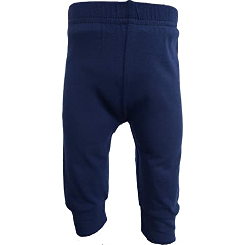 123 Bear Infant and Toddler Soft Cotton Spandex Boys and Girls Pants Multipacks3