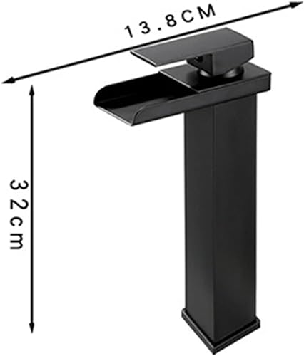 Robinet de salle de bain cascade sans fuite grâce à sa valve céramique durable - 3