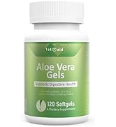 Aloe Vera Softgel Capsules 12000mg Inner Aloe Leaf per Serving, Support Gut Health & Digestive Co...