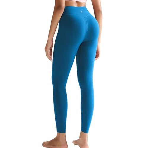 RUNNING GIRL High Waisted Leggings for Women,Tummy Control Workout Yoga Pants Compression Pants Buttery Soft Teal XX-Large