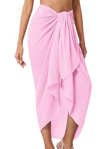 Image of QIANXIZHAN Women's Swimsuit Cover Up,Beach Sarong Wrap Bottom Coverup
