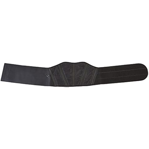 BIKEZONE Basic Textile Motorcycle Kidney Belt, Black Cover