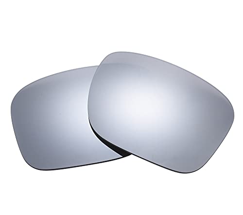 Image of Polarized Replacement Lenses Lens for Oakley Holbrook OO9102 Sunglass Frames (Titanium Mirror)