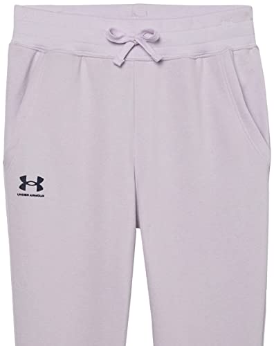 Under Armour Girls Rival Fleece Crop Pant4