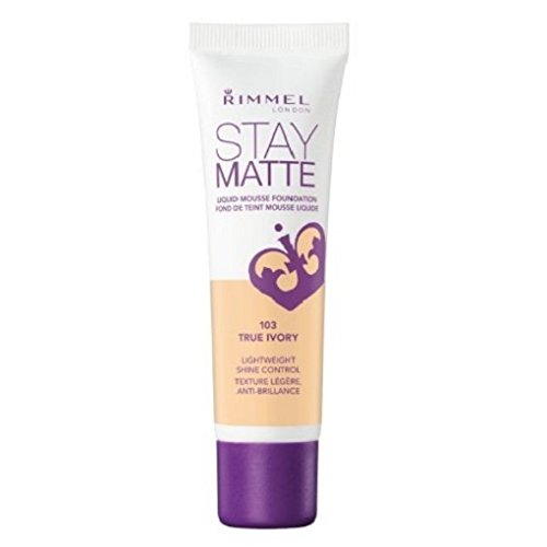 (3 Pack) RIMMEL LONDON Stay Matte Liquid Mousse Foundation - True Ivory