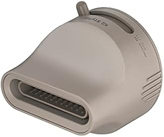 Shark XSKHD121CA IQ 2-in-1 Concentrator, Auto Preset Attachment Nozzle for HyperAIR Blow Dryers, Styling Tool, for Straight, Wavy, and Curly Hair, Frizz-Free, Sleek and Smooth Blowout, Stone