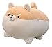 Shiba Inu Peluche Coussin Animal Coussin Moelleux Oreillers en Peluche pour Chien Poupée Confort Jouets Coussins Peluche pour Enfants Coussins Animaux pour Cadeau de Noël 15,7 Pouces