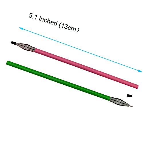 Lopenle 48Pcs Diamond Tip Gel Pen Refills Peacock Feather Pen Refills 12Colors Multicolored Gel Pens Replaceable Refills 0.38 Mm Extra Fine Gel Ink Pens For School Office Kids Bithday Christmas Party… #TOP3