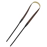 [フォルイ] カメラストラップ 幅2cm デニム製 カメラネックストラップ 首掛け おしゃれ クイックリリース ロープ 4色選択可能 一眼レフ ミラーレス デジカメ対応 男女兼用 (ブラウン)