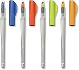PILOT Parallel 4 Nib Calligraphy Pen Set, 1.5mm, 2.4mm, 3.8mm & 6.0mm Nibs, Includes 4 Black & 4 Red...