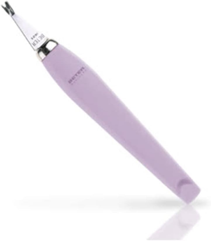 Stainless Cuticle Cutter Ivoriy Handle 10.4 cm