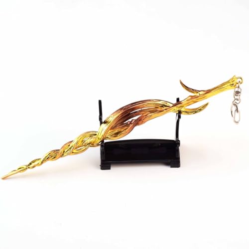 Superbuybox Game Elden Ring DLC Shadow of The Erdtree Greatsword of Damnation Martial Arts Knife Game Collection Keychain Gift Desk Decoration Backpack Pendant Gift