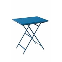 Tavolo Pieghevole Emu Arc En Ciel | 50x70 Cm | Acciaio Verniciato Ferro Anticato | Resistente Alle Intemperie | Per Esterno - Foto 5