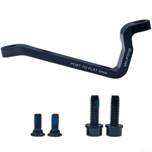 Adaptateur de frein à disque, 74 mm à 34 mm, conversion de vélo de montagne en vélo de route, support en alliage d'aluminium, hauteur réglable pour systèmes mécaniques et hydrauliques, mise à niveau