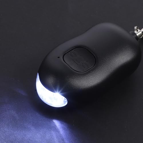 Alarma personal para mujeres con linterna LED y plástico resistente 5