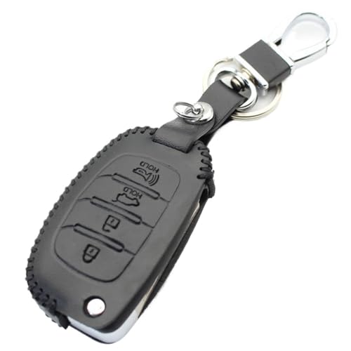 Funda llave Hyundai antiimpactos de 4 botones que protege mandos de Santa Fe y IX35