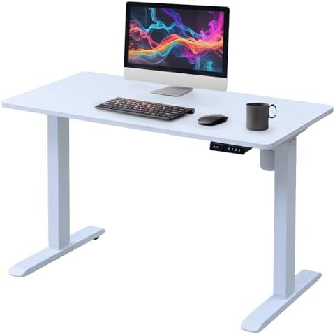 （03:30時点） 山善(YAMAZEN) 昇降デスク 電動 昇降式デスク 一枚板 スタンディングデスク 上下昇降 pc オフィスデスク テレワーク メモリー機能 衝突検知 USBポート付き 120×60×71-116cm 耐荷重60kg 組立品 ホワイト/マットホワイト AED-1260 WH/MWH