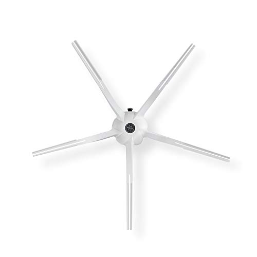 Brosse latérale S6 blanche en silicone souple pour aspirateur pièce de rechange