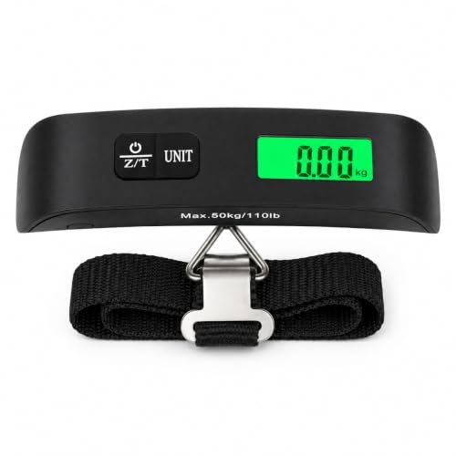 Pèse bagage électronique numérique 50kg/110lb, balance portable p...