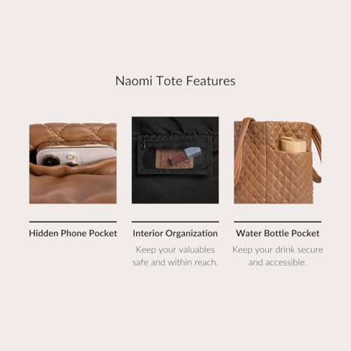 VOORAY Naomi Bolsa Tote Acolchada 18L Ligera miniatura 3