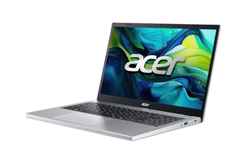Image of acer Aspire Go 15 AI Ready Laptop | 15.6 inch FHD (1920 x 1080) IPS Display | AMD Ryzen 3 7320U | AMD Radeon 610M Graphics | 8GB LPDDR5 | 256GB PCIe Gen4 SSD | Wi-Fi 6 | Windows 11 Home | AG15-21P-R0RR