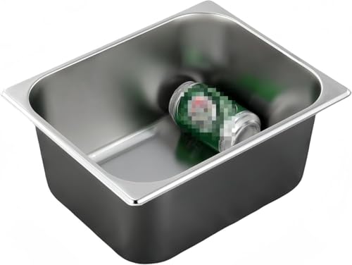 IWEJ �X�e�����X�o�b�g 1MM�� SUS304 �[�^�p�^ �V�[�t�[�h�g���C �Ɩ��p (1/2����32×��26��×��15cm) [���s�A���i]