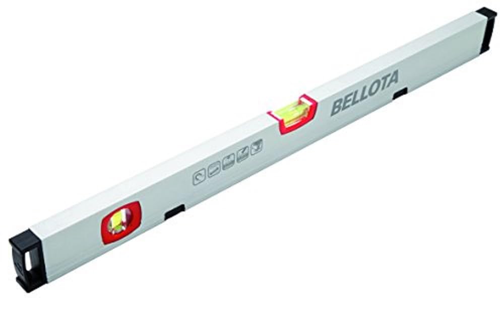 Bellota 50101M-100 - Nivel de burbuja con imán, Standard