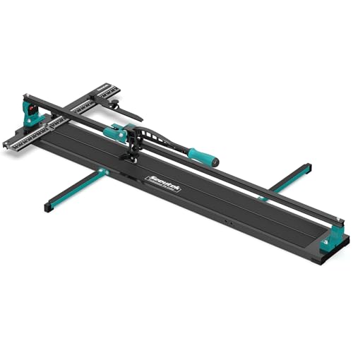 Seeutek Manual Tile Cutter - 48 inch Double Rails Ceramic Tile Cutter Tool