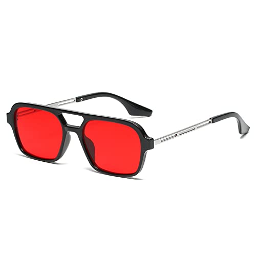 Lunettes de soleil pilote chic aux finitions creux léopard bleu de haute qualité
