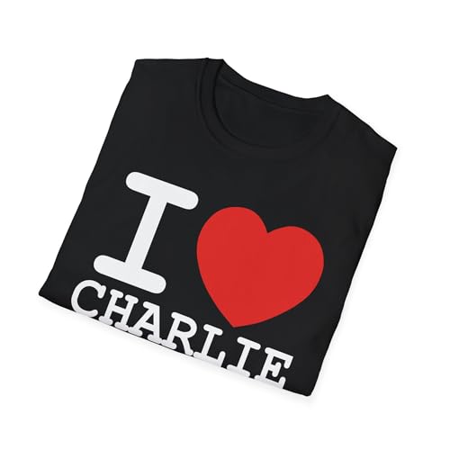 I Heart Charlie Kirk Softstyle T-Shirt - Love Memorial Tribute Tee in Loving Memory 2025 TPUSA Tee4