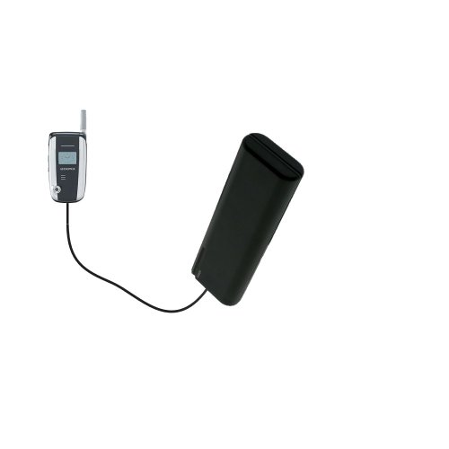 Gomadic Portable AA Battery Pack Designed for The Audiovox CDM 8900 8910 8915 8930 8940 - Powered by 4 X AA Batteries to Provide Emergency Charge. Built Using TipExchange Technology