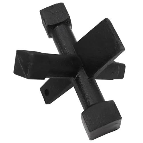 CAMOLIKOS 6 Sided Plumbing Cleanout Plugs Wrench Threaded Drum Trap Cleanout Tools For Installing Or Removing Countersunk Plugs Drum Traps And Threaded Cleanouts