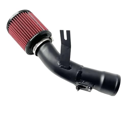 10代目シビック 1.5 ターボ 2016-2022 対応 コールドインテーク アルミ製インテークエアフィルター ブラック(DR-0075 black)