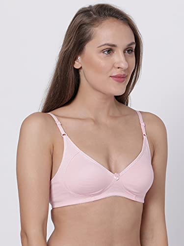 Image of Macrowoman W-Series Women's Cotton Blend Padded Wire Free Modern Seamless Bra