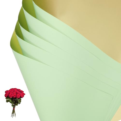 Papier cadeau Saint-Valentin bicolore cyan et or pour décoration de mariage