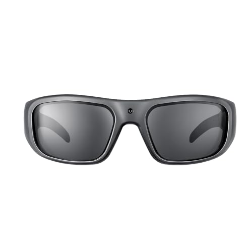 Image of OHO Ultra-Thin Lightweight Sports Camera Sunglasses, 24MP Camera, 1080P Video, Water Resistant UV400 Lens