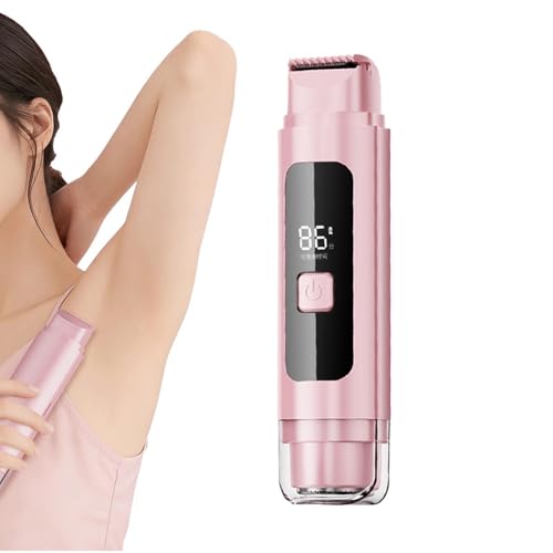 Trimmer Bikini - Afeitadora Corporal Recargable Doble Cabeza Para Seco Y Bajo El Agua | Afeitadora Bikini, Para Zona Piernas Brazo Axilas Cara Casa Viaje