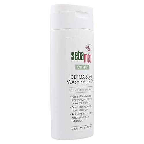 Sebamed Anti-Dry Derma-Soft Wash Emulsion Gentle Cleansing Complex For Dry And Sensitive Skin 6.8 Fluid Ounces (200Ml) #TOP30