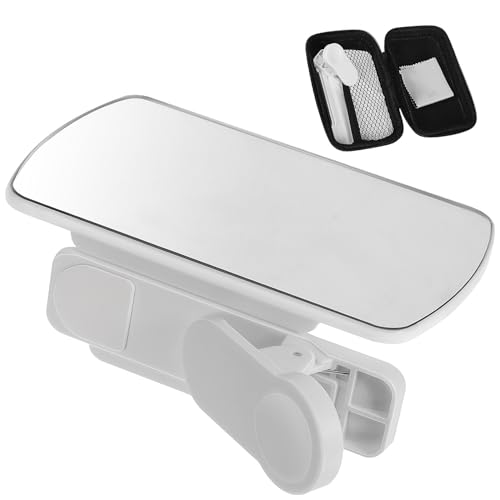 CHICAMPERA 2個 スマートフォン用カメラ反射ミラークリップ 携帯電話アクセサリー 軽量携帯可能 クリーニングクロス付 写真撮 ランダムカラー