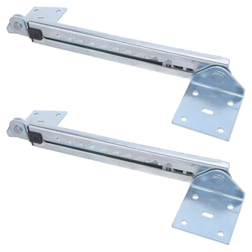 Bisagras elevadoras para sofá cama ajustables de acero galvanizado con soporte de 10 posiciones 2